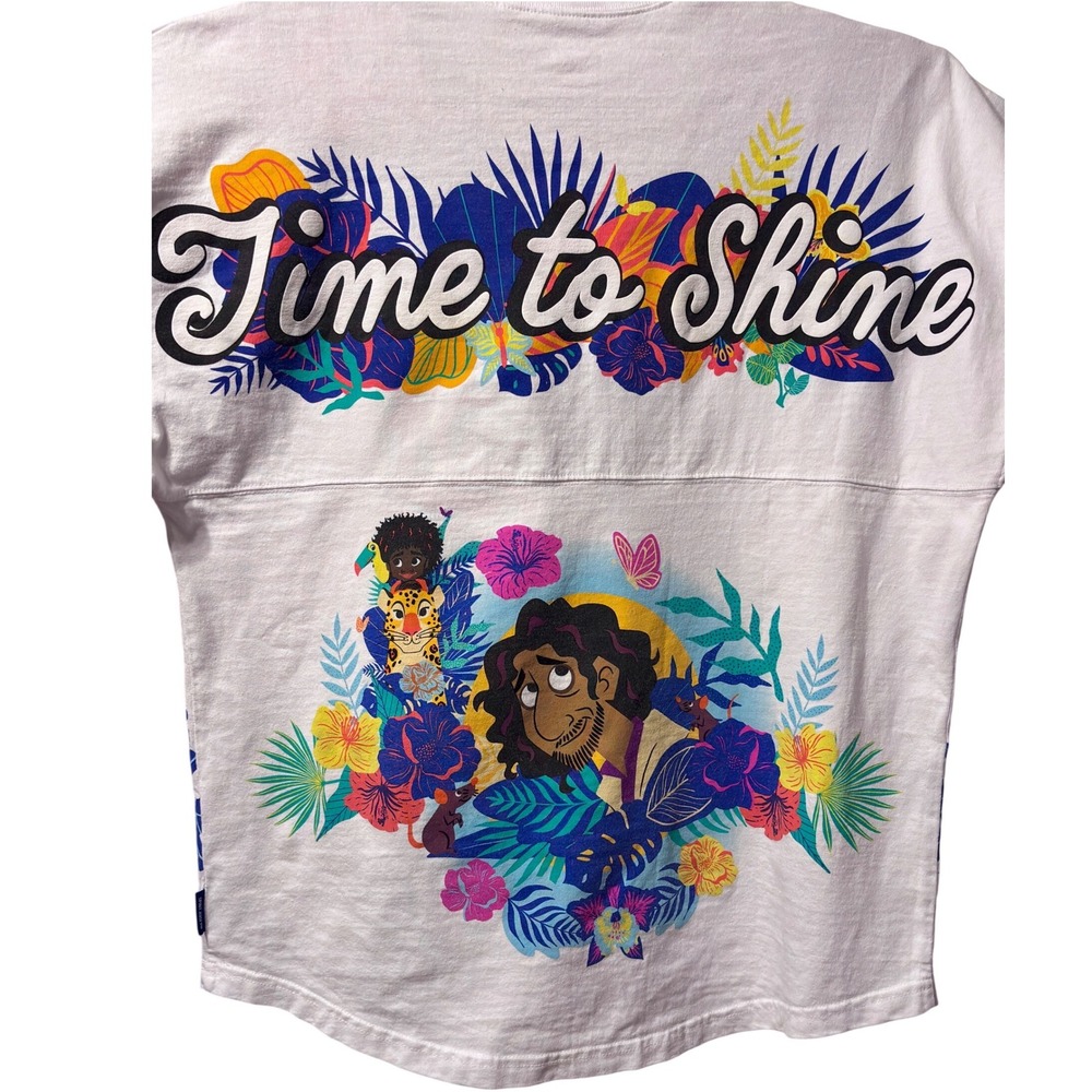 Disney Encanto Spirit Jersey Womens Medium White Time To Shine Bruno Excellent‎